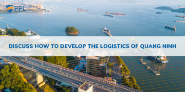 Discuss how to develop the logistics of Quang Ninh